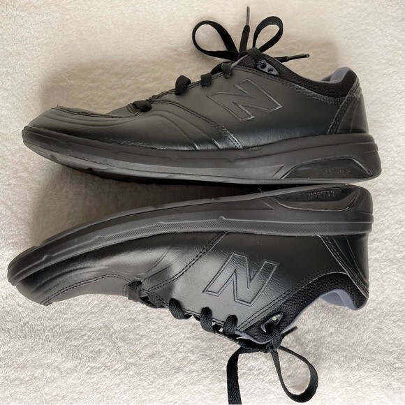 New Balance 813 Leather Sneakers Walking Tennis Shoes Rollbar Black Size 9.5 - Picture 8 of 11